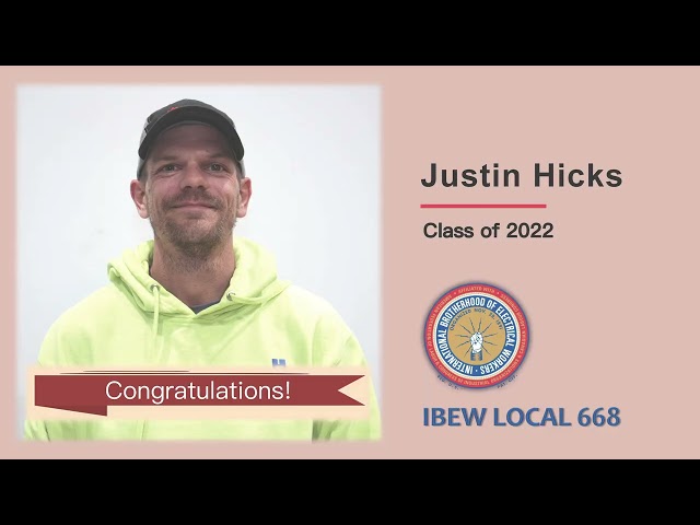 2022 Grad Justin Hicks