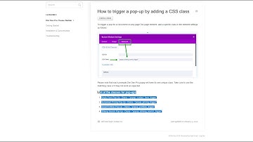 How to trigger a Divi Pop-Up by adding a CSS class - Divi Den Pro Theme Builder