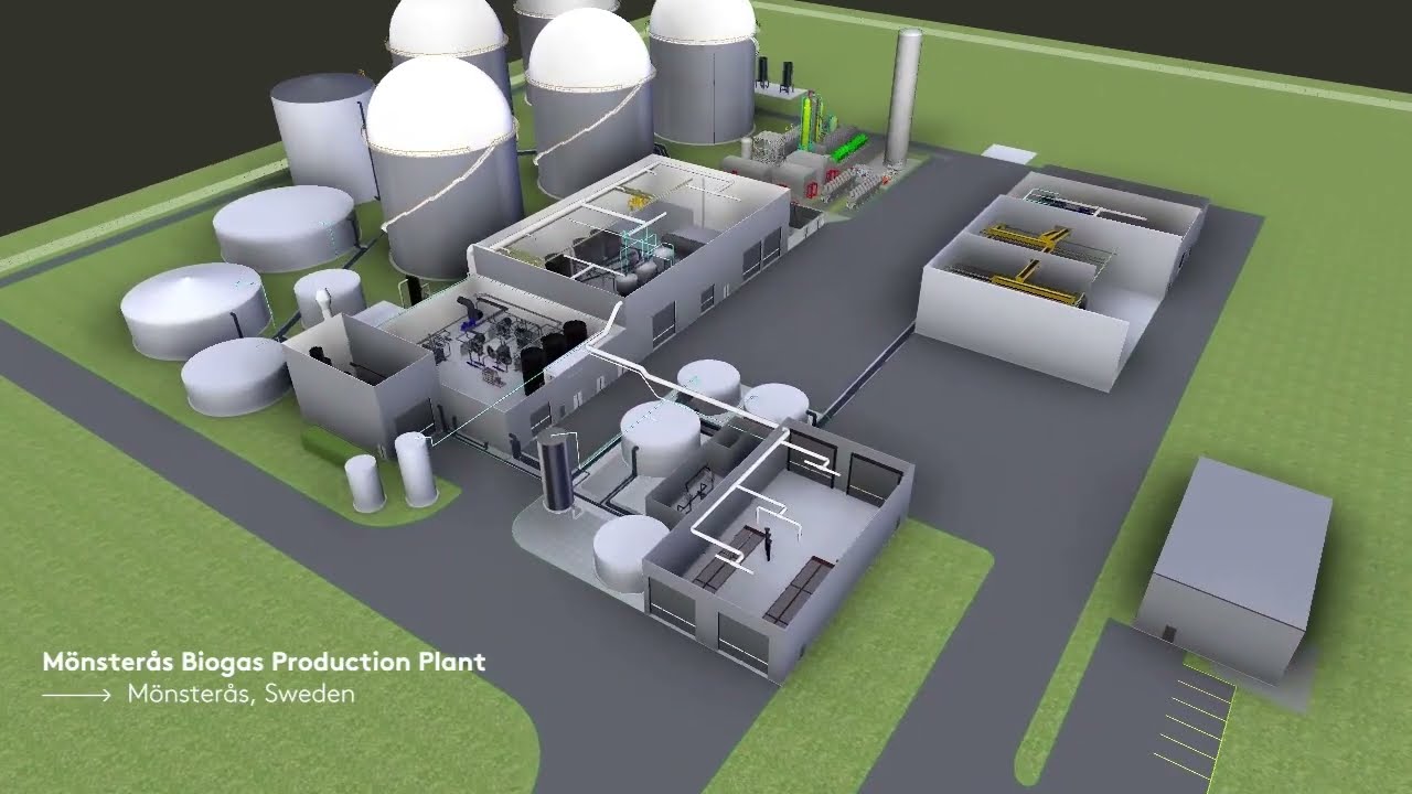 Mnsters Biogas Production Plant in Sweden