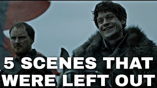 5 Disturbing Scenes Game of Thrones Cut From The Show - Game of Thrones & ASOIAF