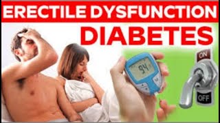 Erectile dysfunction in diabetes |common causes|family medicine |alema health matters