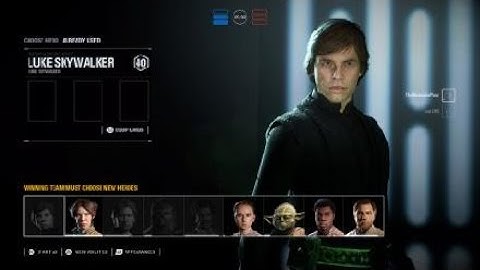 Chewbacca kills Kylo Ren and Darth Vader (Hero Showdown) STAR WARS™ Battlefront™ II