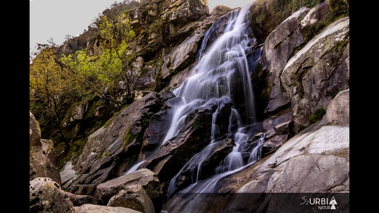 AUGADALTA. La cascada más bella y recóndita de Galicia. Río Cerves. O Ribeiro. Ourense