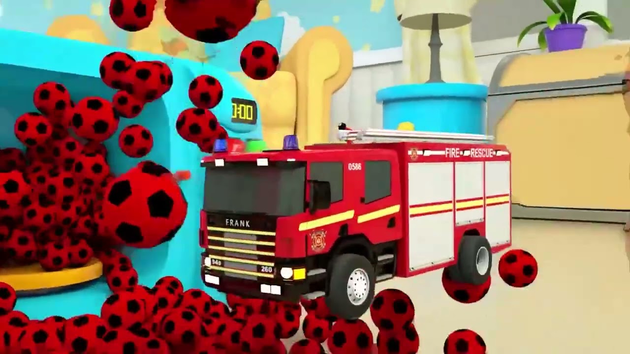Bingo Song + Wheels On the Bus - Jumping with a big soccer ball - Baby Nursery Rhymes & Kids Song