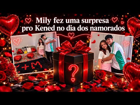 O primeiro dia dos namorados do Kened e da Mily
