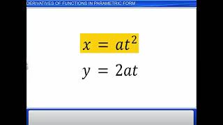 5. #Continuity and Differentiability – 8, Functions in Parametric Form
