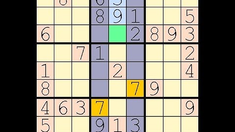 How to Solve Washington Post Sudoku Five Star  4 June, 2023