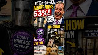 Why Nigel Farage Skipped His Own Election Victory #nigelfarage #byelection #reformuk #clacton