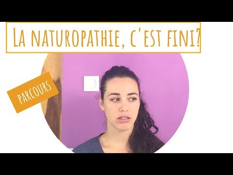 Je ne veux plus être naturopathe