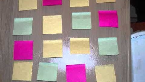 Post-It Note Stop Motion!
