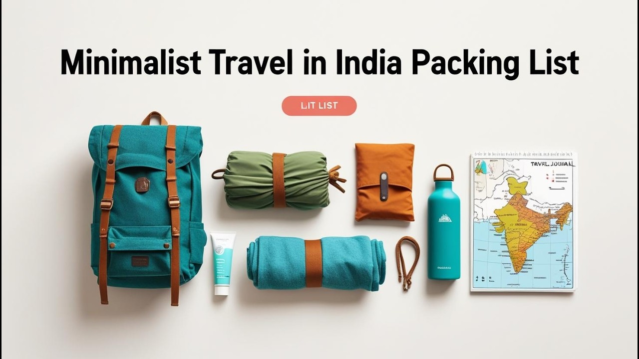 The Ultimate Minimalist Travel Packing Guide (India Edition)From 21 kg to 8 kg – Here's What I Actually Carry Now