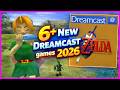 🔥 6 NEW Dreamcast Games in 2026! (Zelda, Simpsons & More)