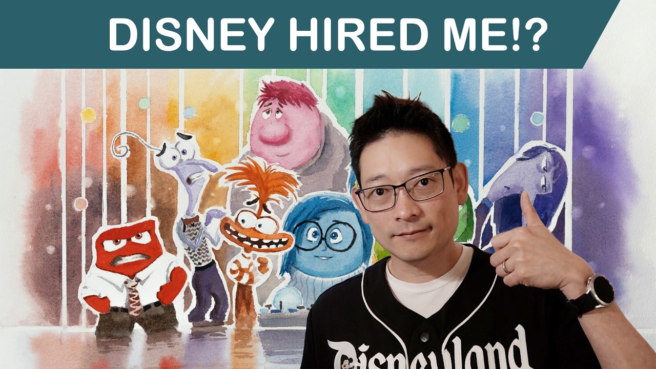 I Can't Believe Disney Hired Me to Paint! - YouTube