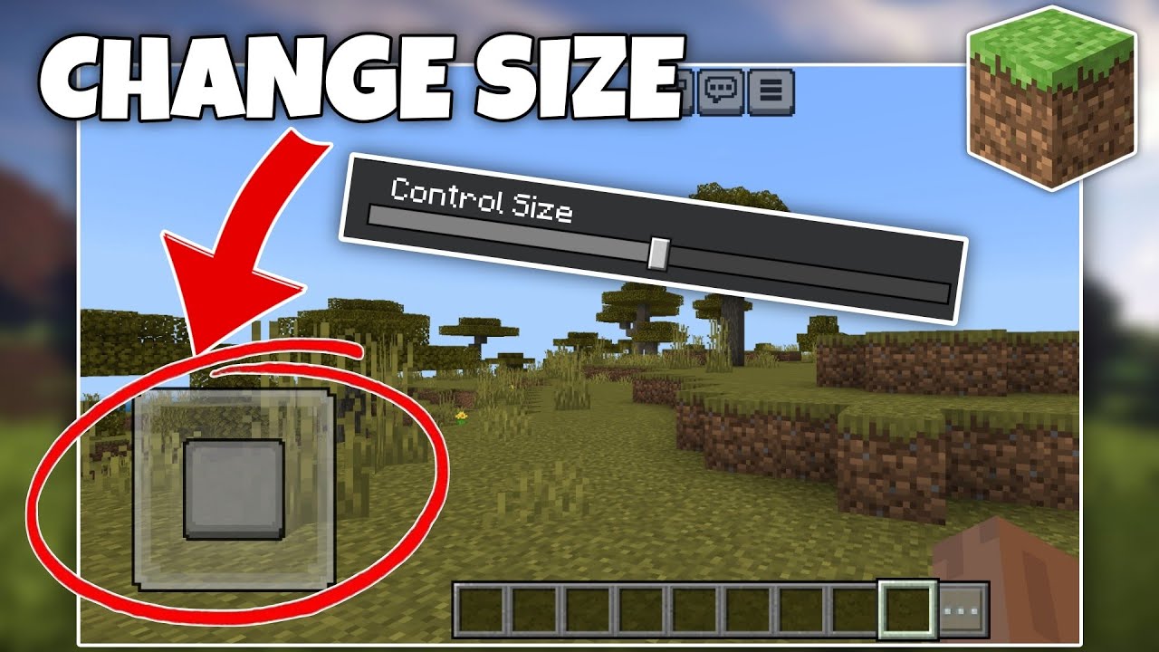 How to Change Controls Size in Minecraft PE - Latest Way! (2024) - YouTube