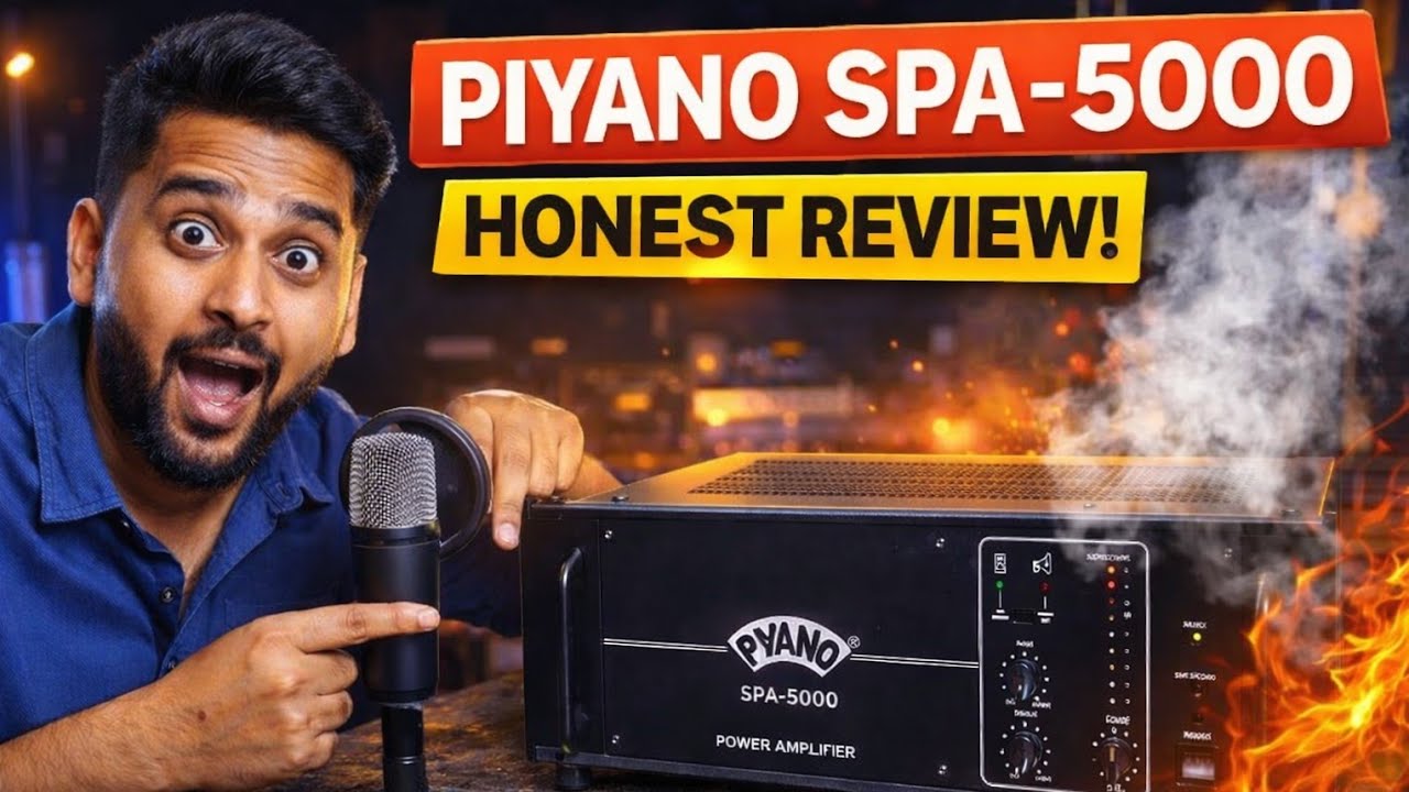 মিলনবাজার থেকে PIYANO SPA-5000EM AMPLIFIER নিয়ে গেল। 🔊MAA JAMUNA ELECTRONICS, 9232462821