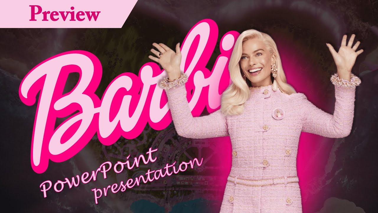 barbie theme powerpoint presentation