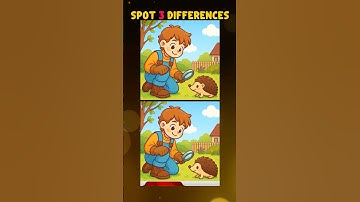 SPOT THE 3 DIFFERENCES #086