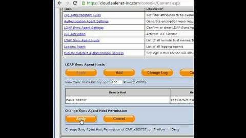 SAS sync agent with AD