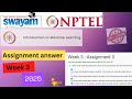 NPTEL Introduction to Machine Learning Week 3 Assignment 3 Answers Solution Quiz|2025 Jan|#nptel