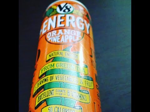 V8 Energy Orange Pineapple Drink Review