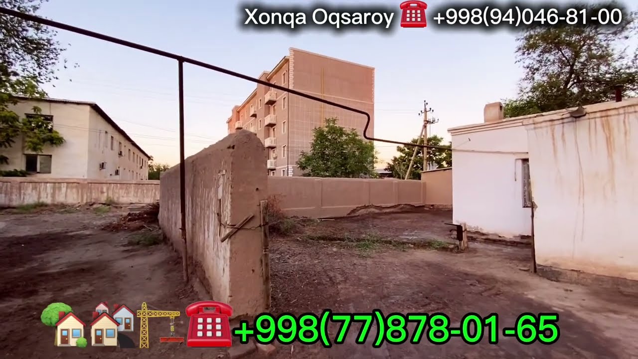 Xonqa shaxrida turar joy sotiladi.gaz svet va suvi bor!☎️(88)453-01-65