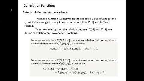 EC8491/COMMUNICATION THEORY/ Unit 3/Mean, Correlation & Covariance functions/MAMSE