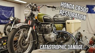 CB500 Restoration: Discovering engine damage
