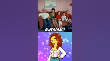 Live action Simpsons intro 😀 || #simpsons