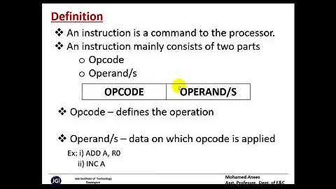 M02_Lec01_8051 Instruction Set
