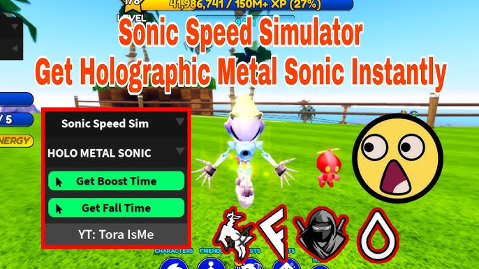 Sonic Speed Simulator OP SCRlPTS 2022 : r/SonicSpeedSim