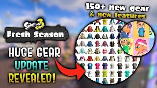 HUGE Fresh Season Gear Update Revealed  Splatoon 3