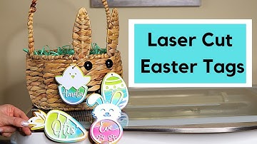 Easter Egg Tags with Glowforge