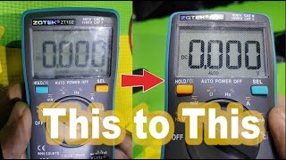 Zotek Z102 Screen Cover Replcement