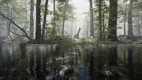 Water Shader HDRP - realistic scene example