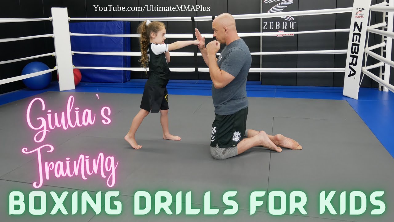 Giulia'S Training - Boxing Drills For Kids - Youtube