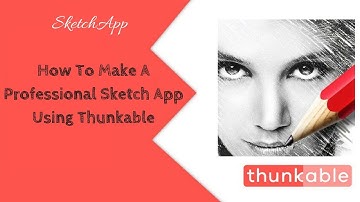 How To Make A Professional Sketch Or Drawing App Using Thunkable || Professional Drawing/sketch App