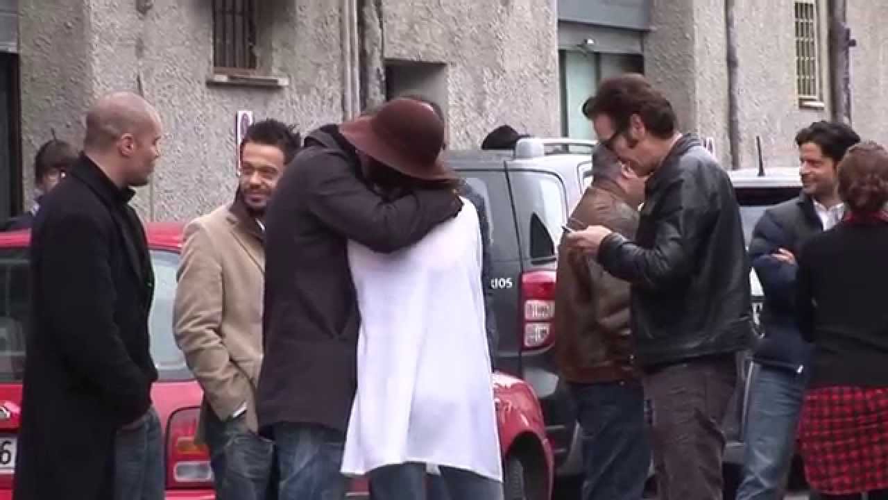 Backstage-[HD] ADOLFO FRANZO' photo-shooting to PANORAMA with the cast of Romanzo Criminale