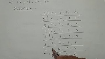 Class 5 Math Ch- 4 Multiples and Factors ( HCF and LCM) , Ex -4D , Part -1 by Abhishek Singh