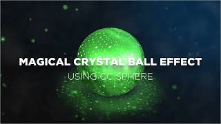 Magical Crystal Ball Effect using CC Sphere | After Effects Tutorial for Beginners