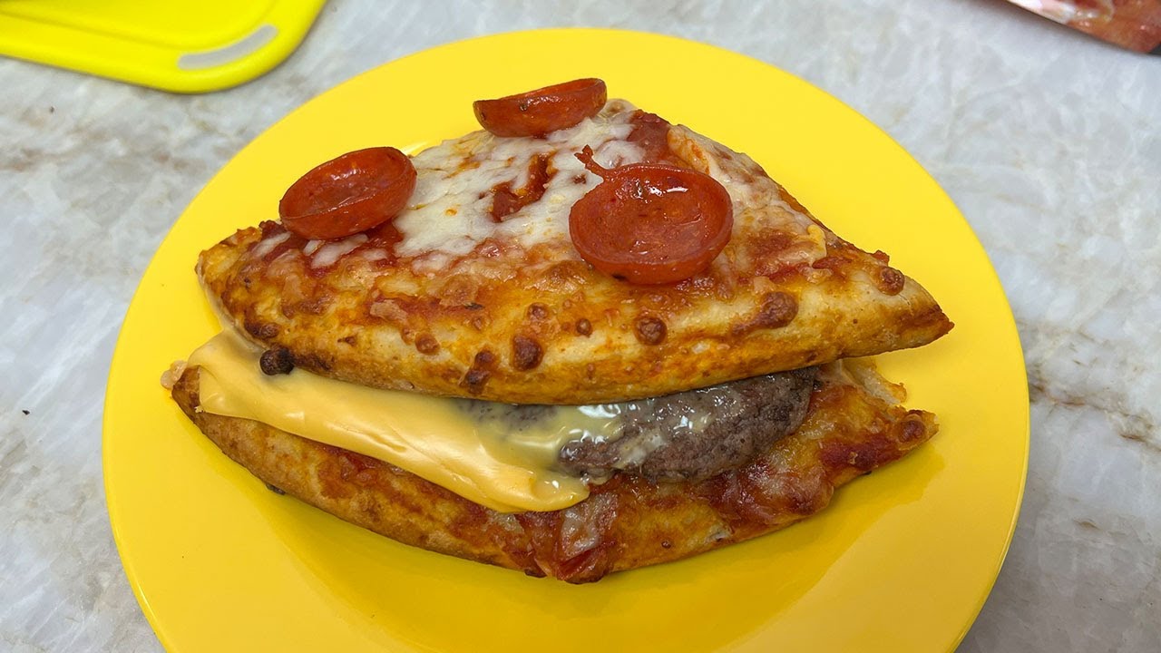 Real Pizza Burger YouTube