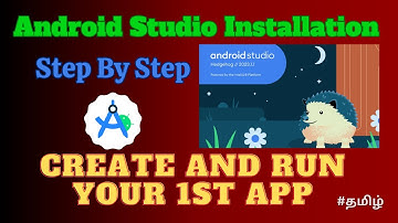 How to Install Android Studio and Emulator | Build Your First Android App | Tamil