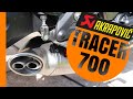 Yamaha Tracer 700 - Akrapovic Exhaust installation - inc decibel reading before & after installation