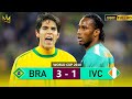 كاكا يقود البرازيل ويدمر دروجبا في كأس العالم 2010 كاكا يقود البرازيل ويدمر دروجبا في كأس العالم 2010