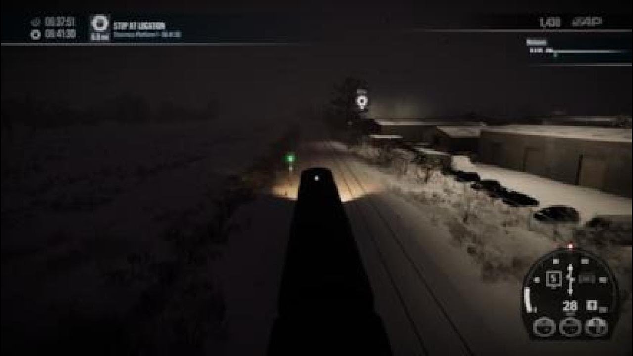 Train sim world 6 Plymouth to Dresden route worst weather condition