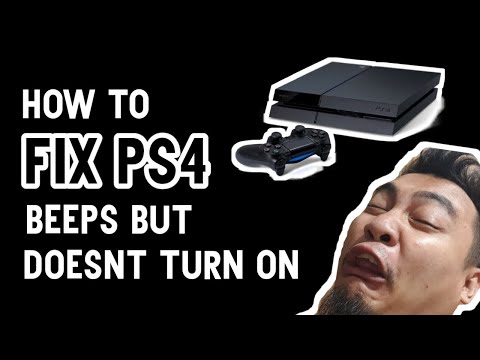 Fix PS4 beeps once blue light and turns off, fails to boot • How to