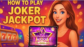 How to Play Joker Jackpot 🎰 Joker Jackpot Jili ⭐ My 46k Big Win Joker Jackpot Slot screenshot 4