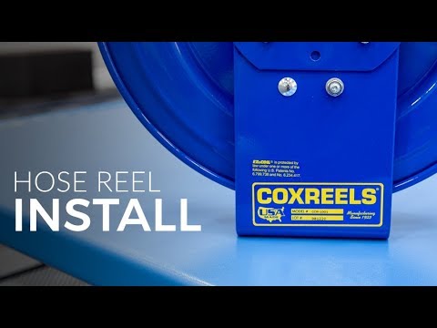 Installing Cox Hose Reels | Air & Electrical