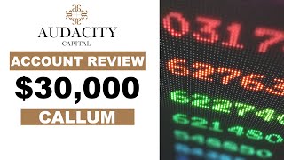 Callums $30,000 Funded Trader Account Review