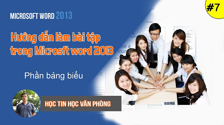 Bài tập thực hành word 2010 có hướng dẫn năm 2024