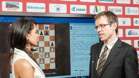 Round 2 GibChess interview with David Navara